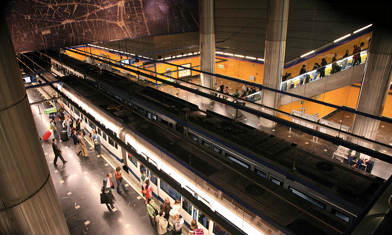 Estación del aeropuerto de Madrid Barajas / Metro de Madrid / Expansión
